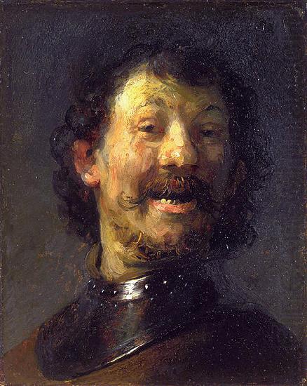 REMBRANDT Harmenszoon van Rijn The laughing man oil painting picture